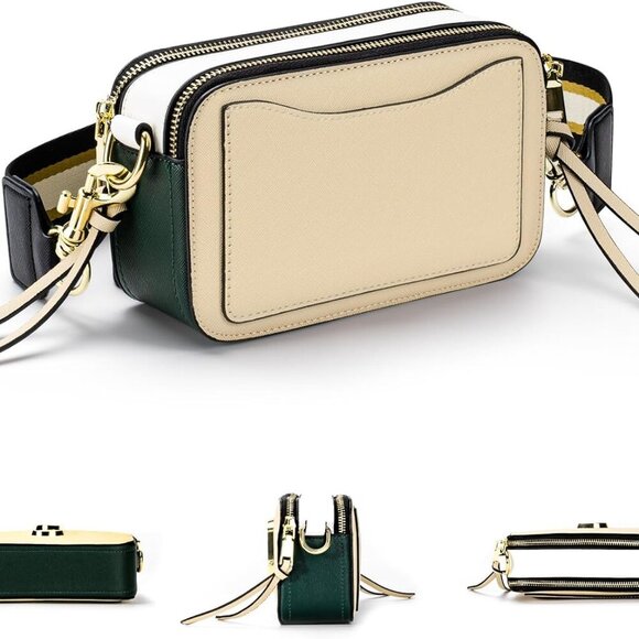 Leather Crossbody Bags for Women - Camera Bag Clutch - Picture 1 of 7